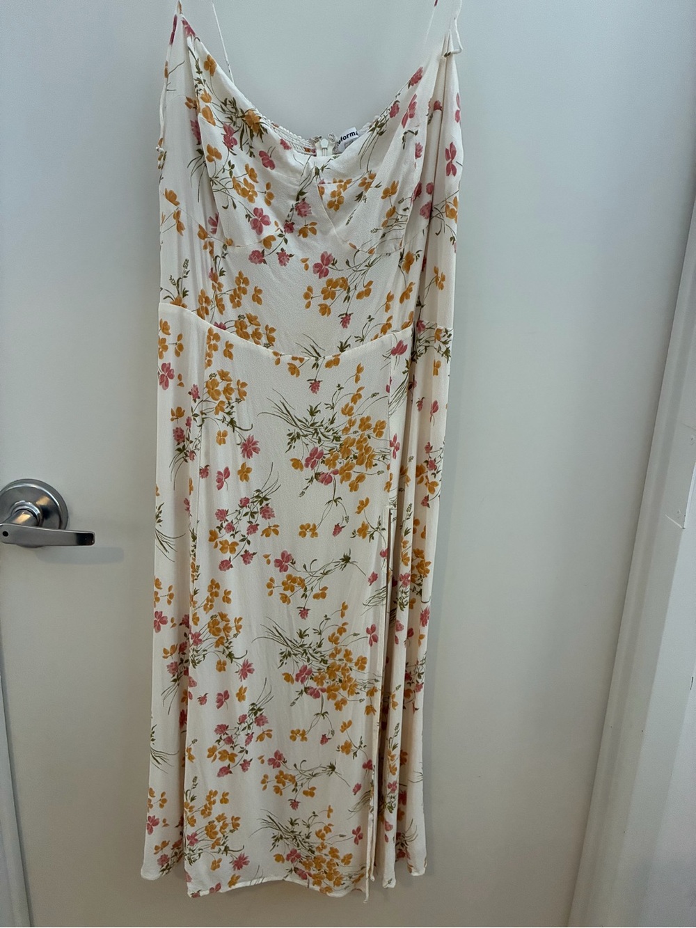 Reformation Juliette Floral Midi Dress 18 - Picture 2 of 12